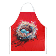 Load image into Gallery viewer, Egg-Stra Special Bird Nest Apron – Artist-Designed Kitchen, BBQ &amp; Craft Apron