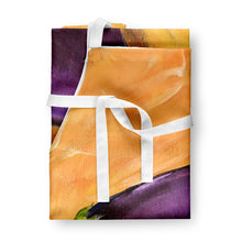 Load image into Gallery viewer, EP II Eggplant Apron – Artist-Designed Kitchen, BBQ &amp; Craft Apron