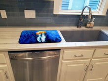 Load image into Gallery viewer, Fanta Sea Jellyfish Dish Drying Mat – Absorbent, Artistic Kitchen Essentials