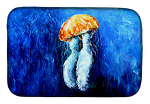 Load image into Gallery viewer, Fanta Sea Jellyfish Dish Drying Mat – Absorbent, Artistic Kitchen Essentials