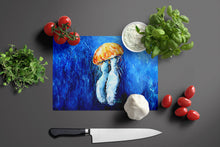 Load image into Gallery viewer, Fanta Sea Jellyfish Glass Cutting Boards – Durable, Decorative Kitchen Art