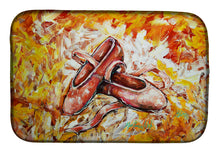 Load image into Gallery viewer, First Step Ballet Shoes Dish Drying Mat – Absorbent, Artistic Kitchen Essentials