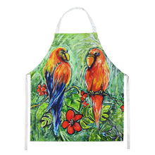 Load image into Gallery viewer, Fred and Freda Parrots Apron – Artist-Designed Kitchen, BBQ &amp; Craft Apron