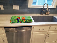 Load image into Gallery viewer, Fred and Freda Parrots Dish Drying Mat – Absorbent, Artistic Kitchen Essentials