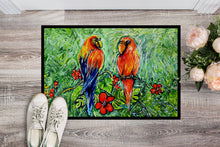 Load image into Gallery viewer, Fred and Freda Parrots Doormat-24x36 Indoor / Outdoor Rug | Made in USA