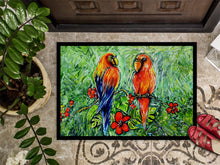 Load image into Gallery viewer, Fred and Freda Parrots Doormat-24x36 Indoor / Outdoor Rug | Made in USA