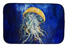Load image into Gallery viewer, Free Fall Jellyfish Dish Drying Mat – Absorbent, Artistic Kitchen Essentials
