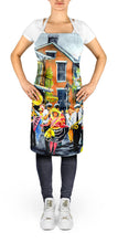 Load image into Gallery viewer, French Quarter Frolic Apron – Artist-Designed Kitchen, BBQ &amp; Craft Apron