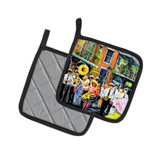 Load image into Gallery viewer, French Quarter Frolic Pot Holders - Set of 2 Decorative Kitchen Helpers | Made in the USA