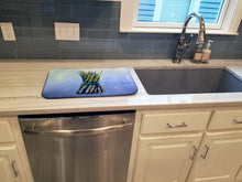 Load image into Gallery viewer, Fresh Bunch Asparagus Dish Drying Mat – Absorbent, Artistic Kitchen Essentials