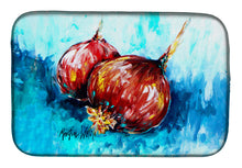 Load image into Gallery viewer, Onion Funions Dish Drying Mat – Absorbent, Artistic Kitchen Essentials