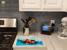 Load image into Gallery viewer, Onion Funions Glass Cutting Boards – Durable, Decorative Kitchen Art