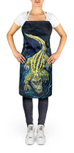 Load image into Gallery viewer, Gator Down Alligator Apron – Artist-Designed Kitchen, BBQ &amp; Craft Apron