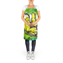 Load image into Gallery viewer, Glover Fly Sage Butterfly Apron – Artist-Designed Kitchen, BBQ &amp; Craft Apron