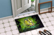 Load image into Gallery viewer, Glover Fly Sage Butterfly Doormat-24x36 Indoor / Outdoor Rug | Made in USA