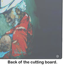 Load image into Gallery viewer, Grand Pappy and Baby Glass Cutting Boards – Durable, Decorative Kitchen Art