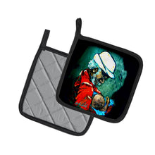 Load image into Gallery viewer, Grand Pappy and Baby Pot Holders - Set of 2 Decorative Kitchen Helpers | Made in the USA