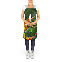 Load image into Gallery viewer, Green Waters Shrimp Apron – Artist-Designed Kitchen, BBQ &amp; Craft Apron