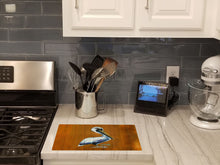 Load image into Gallery viewer, Hangin In Pelican Glass Cutting Boards – Durable, Decorative Kitchen Art