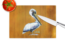 Load image into Gallery viewer, Hangin In Pelican Glass Cutting Boards – Durable, Decorative Kitchen Art