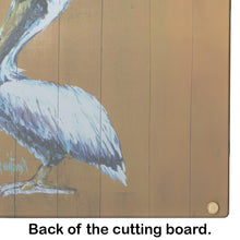 Load image into Gallery viewer, Hangin In Pelican Glass Cutting Boards – Durable, Decorative Kitchen Art