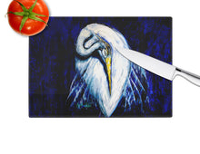 Load image into Gallery viewer, Heron Freshen Up Glass Cutting Boards – Durable, Decorative Kitchen Art