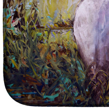 Load image into Gallery viewer, Heron in the Swamp Dish Drying Mat – Absorbent, Artistic Kitchen Essentials