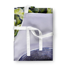Load image into Gallery viewer, Home Grown In Plaquemines Parish Cabbage Apron – Artist-Designed Kitchen, BBQ &amp; Craft Apron