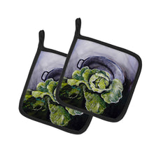Load image into Gallery viewer, Home Grown In Plaquemines Parish Cabbage Pot Holders - Set of 2 Decorative Kitchen Helpers | Made in the USA