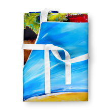 Load image into Gallery viewer, I Want Mine Dressed Hamburger Apron – Artist-Designed Kitchen, BBQ &amp; Craft Apron