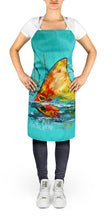 Load image into Gallery viewer, In The Marsh Red Fish Apron – Artist-Designed Kitchen, BBQ &amp; Craft Apron
