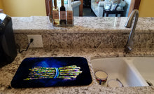 Load image into Gallery viewer, Jaimie's Bunch Asparagas Dish Drying Mat – Absorbent, Artistic Kitchen Essentials