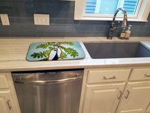 Load image into Gallery viewer, Jungle Fever Heron Dish Drying Mat – Absorbent, Artistic Kitchen Essentials