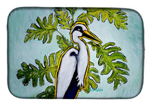 Load image into Gallery viewer, Jungle Fever Heron Dish Drying Mat – Absorbent, Artistic Kitchen Essentials