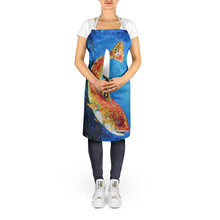 Load image into Gallery viewer, Katy Red Red Fish Apron – Artist-Designed Kitchen, BBQ &amp; Craft Apron