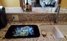 Load image into Gallery viewer, Lightning Bugs Dish Drying Mat – Absorbent, Artistic Kitchen Essentials