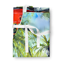 Load image into Gallery viewer, Little Red Street Car Apron – Artist-Designed Kitchen, BBQ &amp; Craft Apron