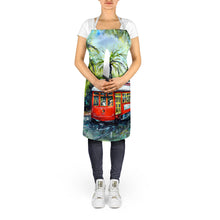 Load image into Gallery viewer, Little Red Street Car Apron – Artist-Designed Kitchen, BBQ &amp; Craft Apron