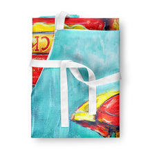 Load image into Gallery viewer, Hot Dog Cart Apron – Artist-Designed Kitchen, BBQ &amp; Craft Apron
