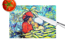 Load image into Gallery viewer, Market Day Glass Cutting Boards – Durable, Decorative Kitchen Art