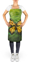 Load image into Gallery viewer, Monarch Glover Fly Butterfly Apron – Artist-Designed Kitchen, BBQ &amp; Craft Apron