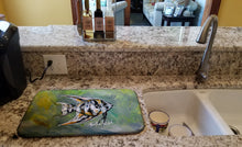 Load image into Gallery viewer, Nancys Fish Dish Drying Mat – Absorbent, Artistic Kitchen Essentials