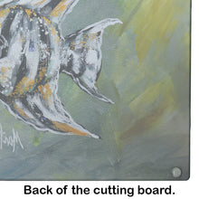 Load image into Gallery viewer, Nancys Fish Glass Cutting Boards – Durable, Decorative Kitchen Art