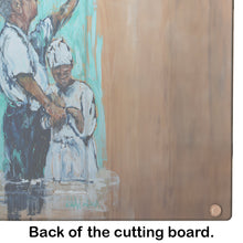 Load image into Gallery viewer, Nostalgic Just As I Am Glass Cutting Boards – Durable, Decorative Kitchen Art