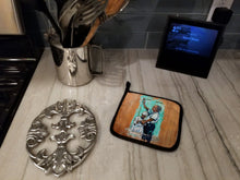 Load image into Gallery viewer, Nostalgic Just As I Am Pot Holders - Set of 2 Decorative Kitchen Helpers | Made in the USA
