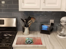 Load image into Gallery viewer, Nostalgic Zion AME  Glass Cutting Boards – Durable, Decorative Kitchen Art