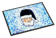 Load image into Gallery viewer, Novena Blue Santa Claus Doormat-24x36 Indoor / Outdoor Rug | Made in USA