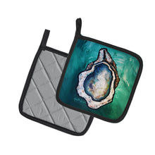 Load image into Gallery viewer, One Shell Oyster Pot Holders - Set of 2 Decorative Kitchen Helpers | Made in the USA