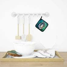 Load image into Gallery viewer, One Shell Oyster Pot Holders - Set of 2 Decorative Kitchen Helpers | Made in the USA