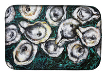 Load image into Gallery viewer, Oyster Lily Dish Drying Mat – Absorbent, Artistic Kitchen Essentials